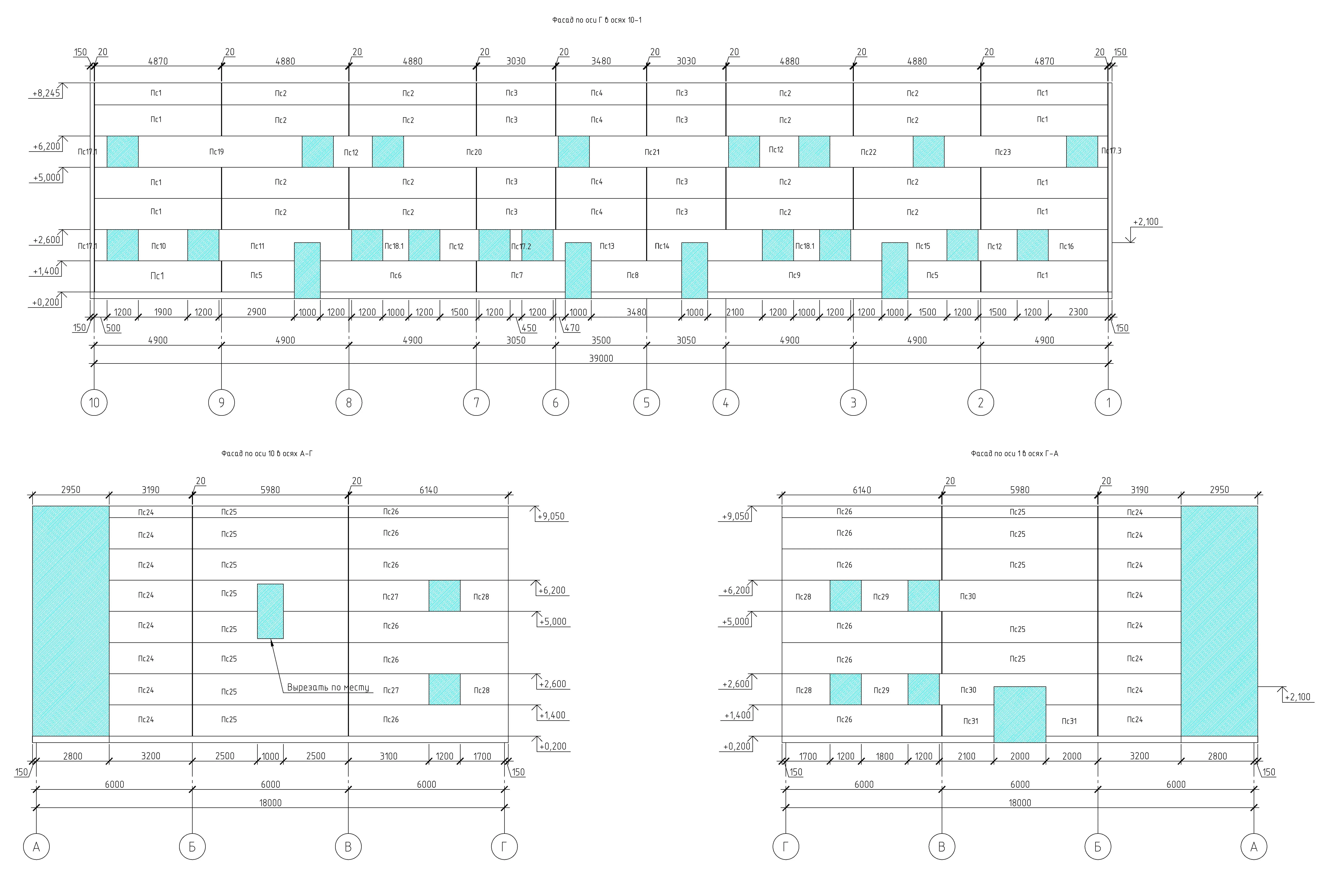 Раскладка стеновых и кровельных сэндвич-панелей для кафе в Санкт-Петербурге