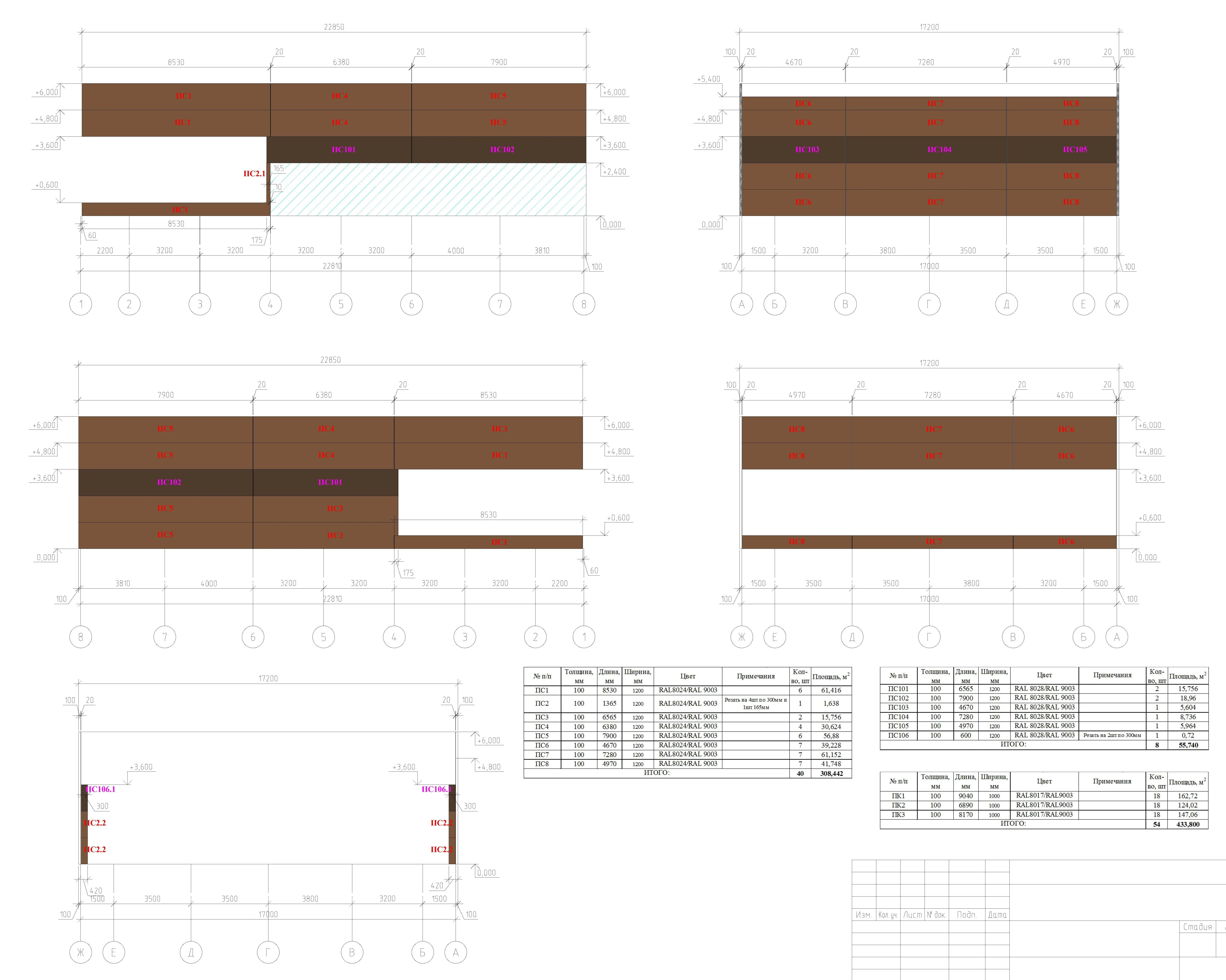 3D-модель и комплект чертежей стола по индивидуальным размерам