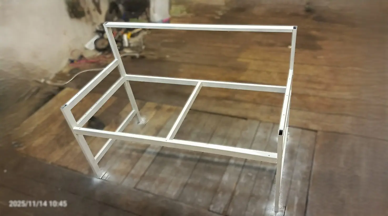 изготовление скамейки